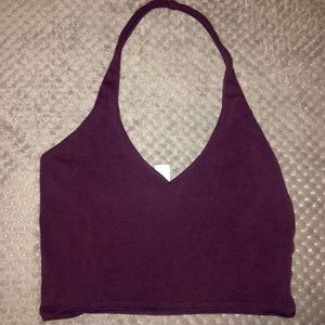 Express Halter Crop Top